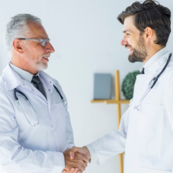 Doctors Shaking Hands