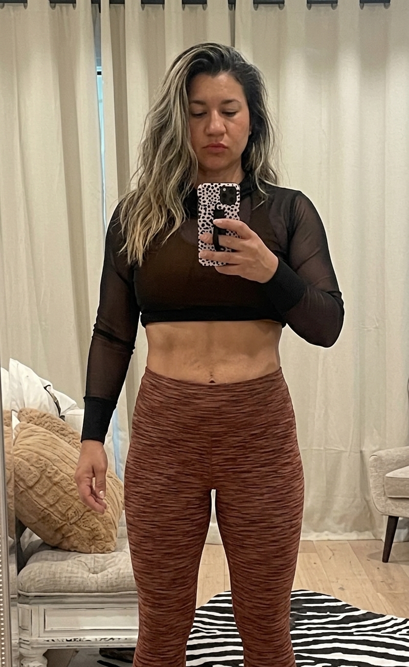 After body composition transformation